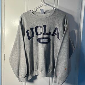 Gray UCLA long sleeve sweater